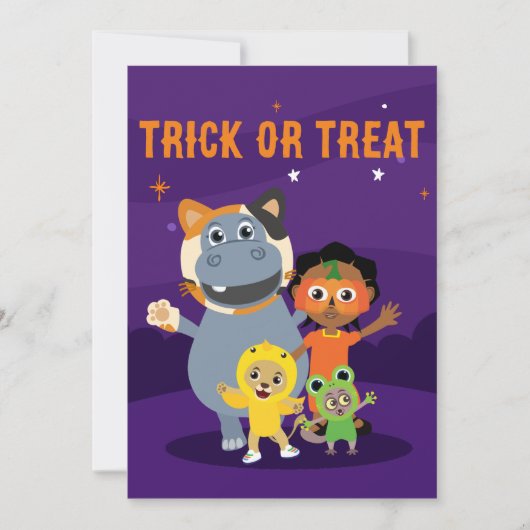 アキリと私のベビーシャワーナプキン 招待状 (正面)