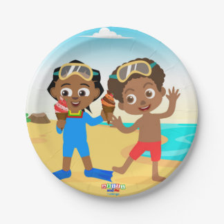 アキリサマーパーティー紙プレート1 ペーパープレート