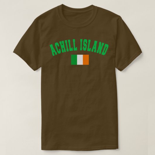 アキル島アイルランド Tシャツ (デザイン正面)