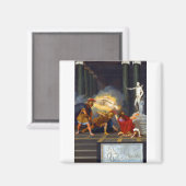 アキレウスかかとが負傷した マグネット (正面/裏面)