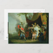 アキレウスとアガメムノンに論争あり, 1776 ポストカード (正面/裏面)