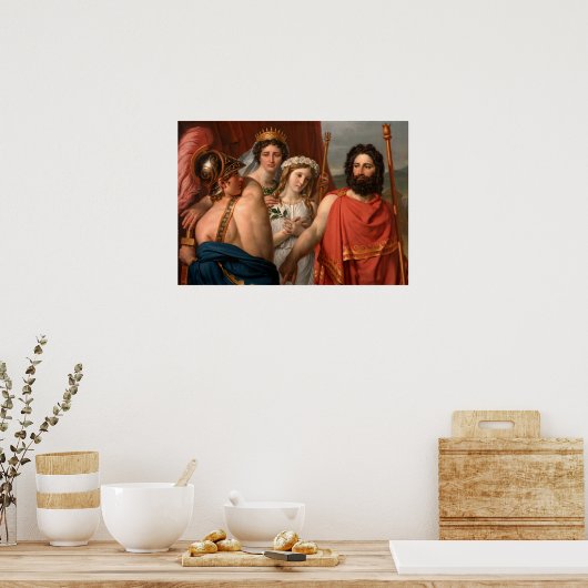 アキレウスの怒り ポスター (キッチン)