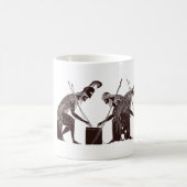 アキレスとア遊イアスのサイコロ コーヒーマグカップ (中央)