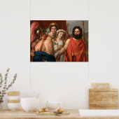 アキレスの怒り， 1819 ポスター (キッチン)