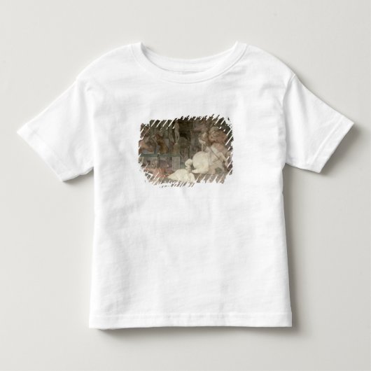 アキレスの教育 トドラーTシャツ (正面)