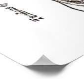 アキレスの踵は？（かかとの解剖学） ポスター (角)