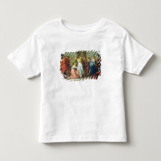 アキレスは、1799年確認しました トドラーTシャツ (正面)