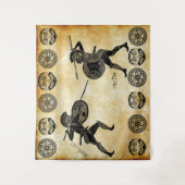 アキレス対ヘクター タペストリー (正面)