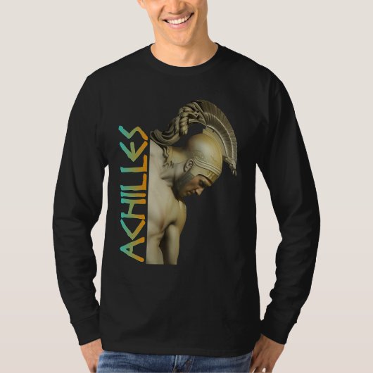 アキレス・ギリシャの戦士 Tシャツ (正面)