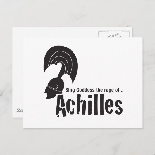 アキレス ポストカード (正面/裏面)