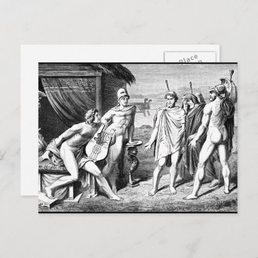 アキレス ポストカード (正面/裏面)