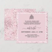 アキーカ|ムスリムの女の子の招待状 招待状 (正面/裏面)