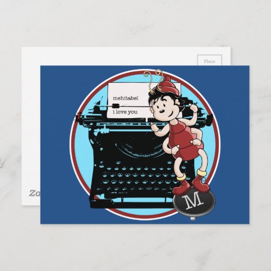 アキーラブミヒタベル ポストカード (正面/裏面)