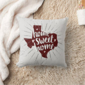 アギスマルーンホームスウィートホーム – テキサス州 クッション (ブランケット)