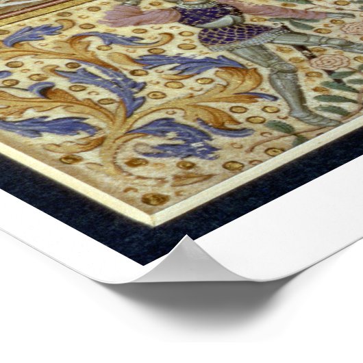 アギンコートの戦い、1415年10月25日（パニコロウのW/c） ポスター (角)