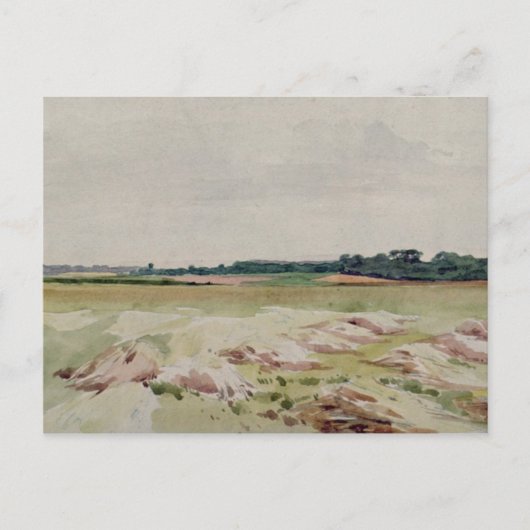 アギンコートの戦場，1415年10月25日 ポストカード (正面)