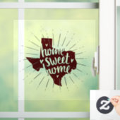 アギーマローンホームスウィートホームテキサス州 ウィンドウサイン (ホーム)