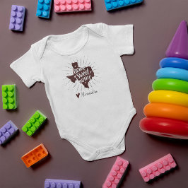 アギーマローンホームスウィートホームテキサス州 ベビーボディスーツ