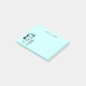 アクアおもしろいレトロ主婦ノートトゥーセルフ ポストイット (アングル)