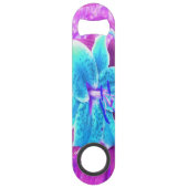 アクアかわいらしブルースターガーザーリリリオンパープル スピード栓抜き (正面)