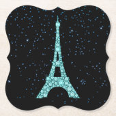 アクアきらきら光るエッフェルタワー ペーパーコースター (正面)