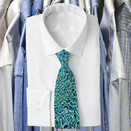 アクアきらめくブルーウォーター ネクタイ