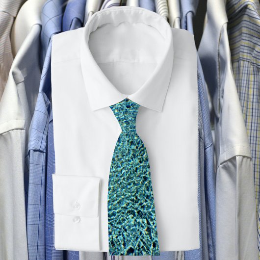 アクアきらめくブルーウォーター ネクタイ