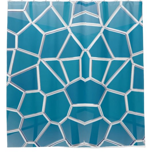 アクアくもの巣 シャワーカーテン (正面)