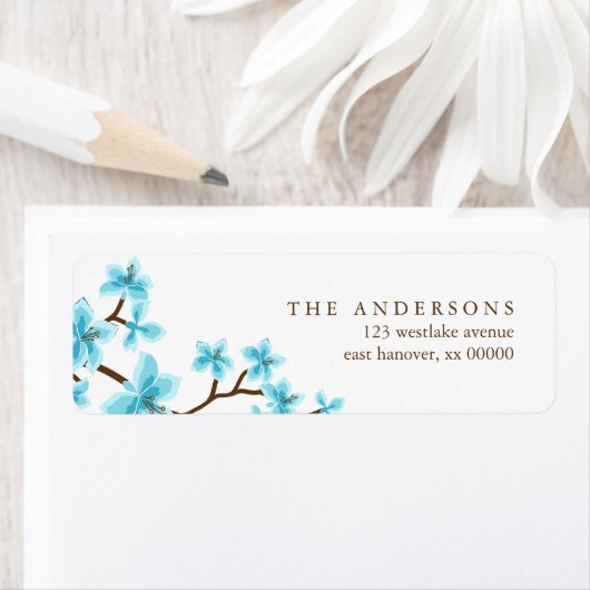 アクアさくらんぼ花 ラベル (インサイチュ)