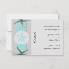 アクアとグレーバンドのヒトデ保存日 招待状