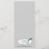 アクアとグレーバンドヒトデ結婚ィスのメニュー メニュー (裏面)