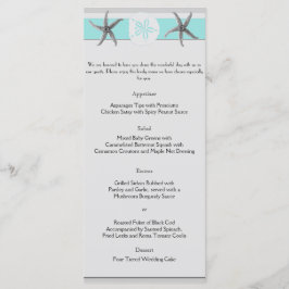 アクアとグレーバンドヒトデ結婚ィスのメニュー メニュー