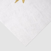 アクアとゴールドのフラワーデザイン20 薄葉紙 (詳細)