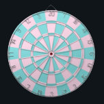 アクアとピンク ダーツボード<br><div class="desc">アクア及びピンクダーツボード</div>