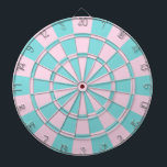 アクアとピンク ダーツボード<br><div class="desc">アクア及びピンクダーツボード</div>