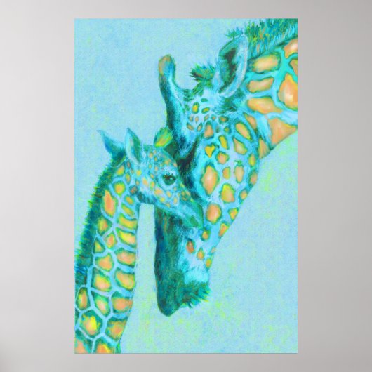 アクアとピーチジラフ ポスター (正面)