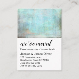 アクアとブラウングランジ引っ越しました配布資料 名刺