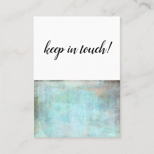 アクアとブラウングランジ引っ越しました配布資料 名刺 (裏面)