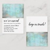 アクアとブラウングランジ引っ越しました配布資料 名刺 (正面/裏面)