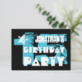 アクアとブラック15誕生日グランジパーティー 招待状 (スタンド正面)