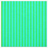 アクアとライムカラーストライプ ファブリック (見本)
