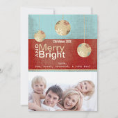 アクアと赤メリーと明るい家族の写真カード シーズンカード (正面)