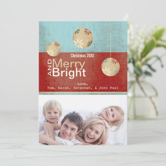 アクアと赤メリーと明るい家族の写真カード シーズンカード (スタンド正面)