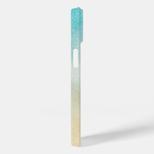 アクアと金ゴールドグラデーション箔 Case-Mate iPhoneケース (裏面 / 右)