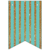 アクアと金ゴールド航海のの結婚バンティング バンティングフラッグ (第2の旗)