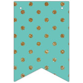 アクアと金ゴールド航海のの結婚バンティング バンティングフラッグ (第3の旗)