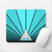 アクアのアールデコ太陽 マウスパッド (マウス)