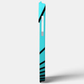 アクアのアールデコ太陽 Case-Mate iPhoneケース (裏面 / 左)