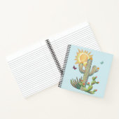 アクアのサボテンと蝶 ノートブック (内部)