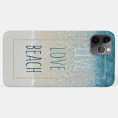 アクアやる気を起こさせるターコイズブルーサーフウェーブフォト Case-Mate iPhoneケース (裏面(横))